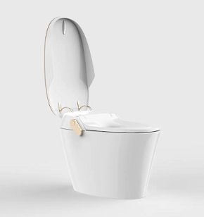 Square Intelligent Toilet: A Game - Cambiador para el espacio - Baños eficientes